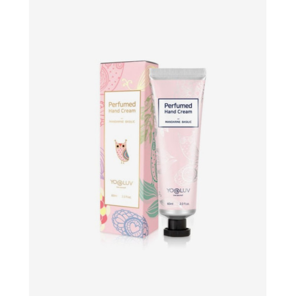 요아럽 핸드크림 만다린바질릭 향  60ml (쇼핑백미포함) / 60ml *3 (쇼핑백포함)