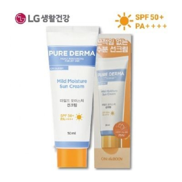 LG생활건강 온가족 패밀리 퓨어더마 선크림 50ml